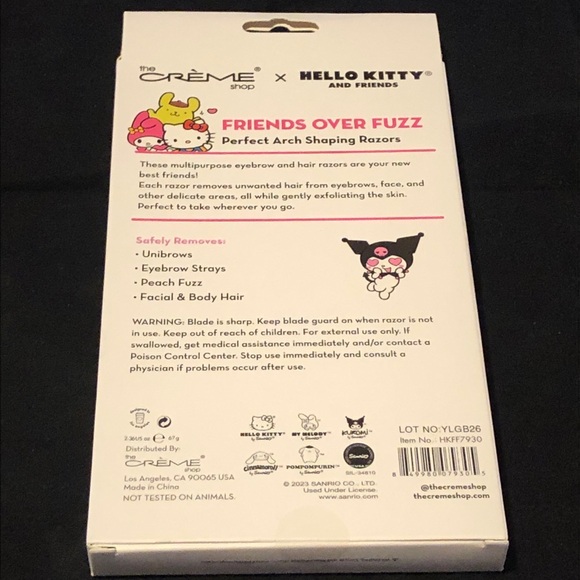 Hello Kitty Arch Shaping Razors Set - Picture 3 of 3